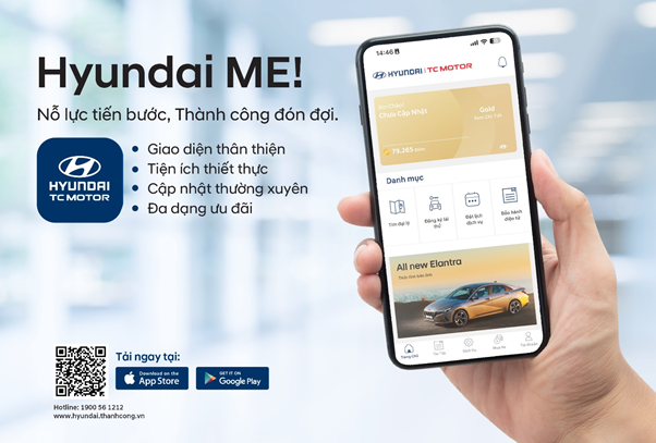 Cập nhật ứng dụng Hyundai Me! 1 hyundai me 2023